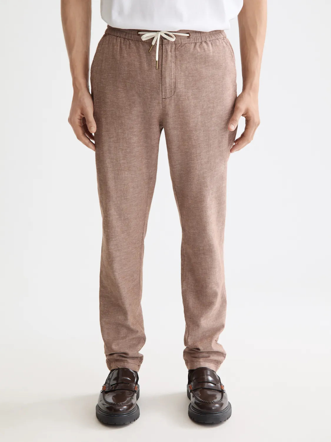 Seasonal Core - Warren Straight-Fit Cotton Linen Jogger