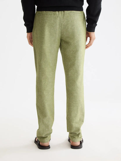 Seasonal Core - Warren Straight-Fit Cotton Linen Jogger