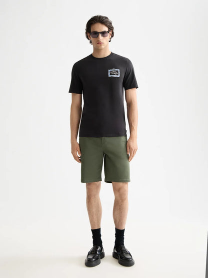 Seasonal Core - Stuart Washed Cotton Blend Regular Fit Short