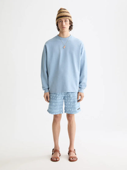 Printed Longer-Length Swim Shorts