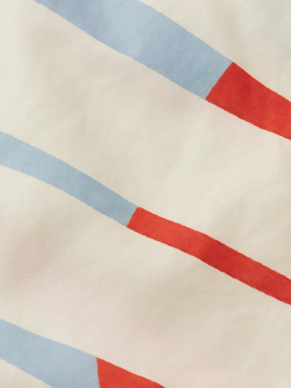 Printed Longer-Length Swim Shorts