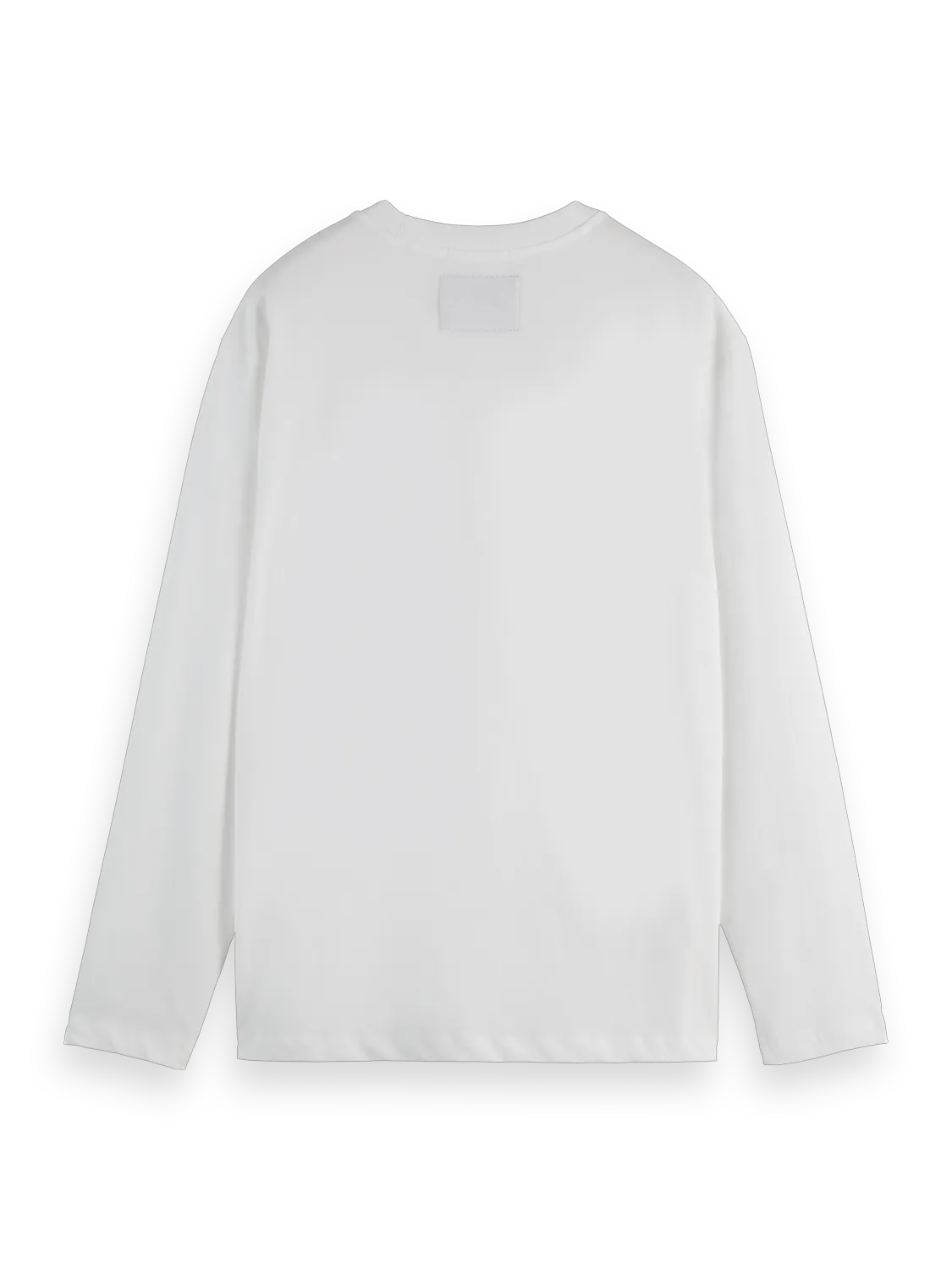 Relaxed-Fit Long-Sleeved Artwork T-Shirt