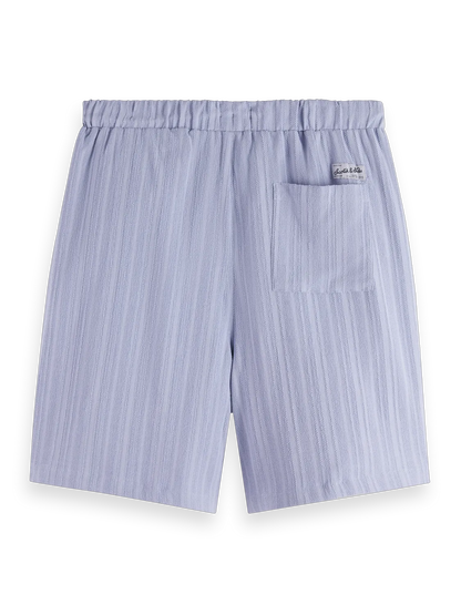 Fave - Tonal Striped  Regular Fit Bermuda Shorts