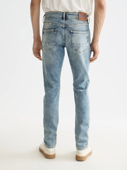 Essentials - Organic Cotton Ralston Jeans – Aqua Blue