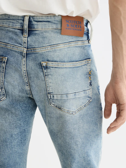 Essentials - Organic Cotton Ralston Jeans – Aqua Blue