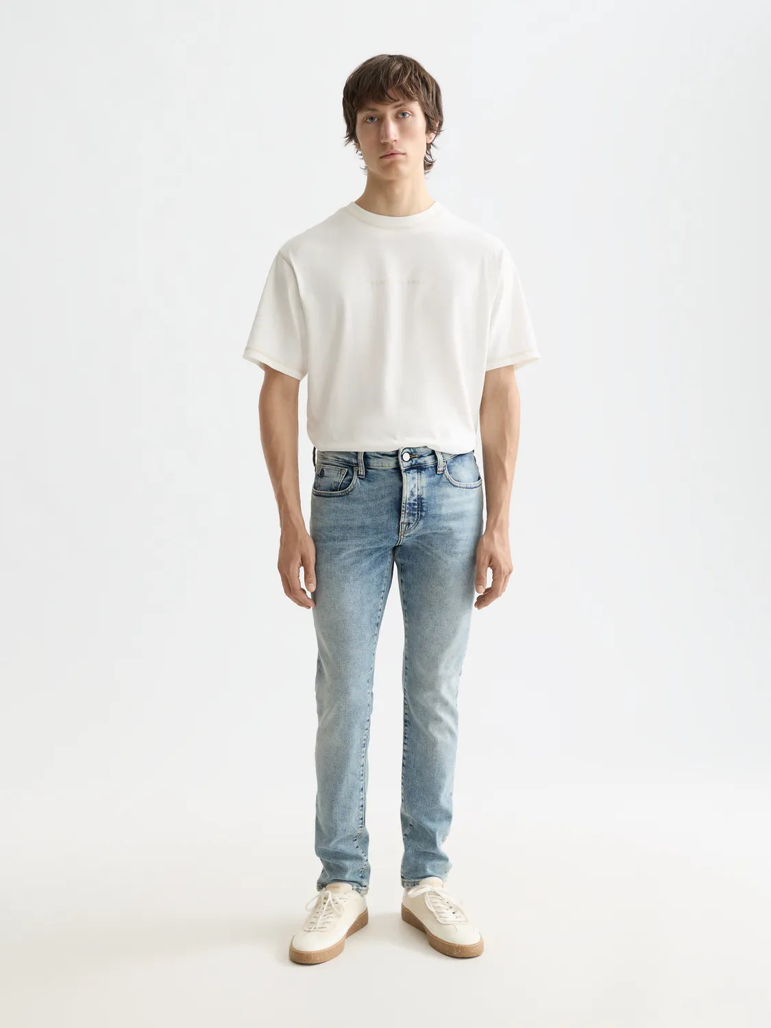 Essentials - Organic Cotton Ralston Jeans – Aqua Blue