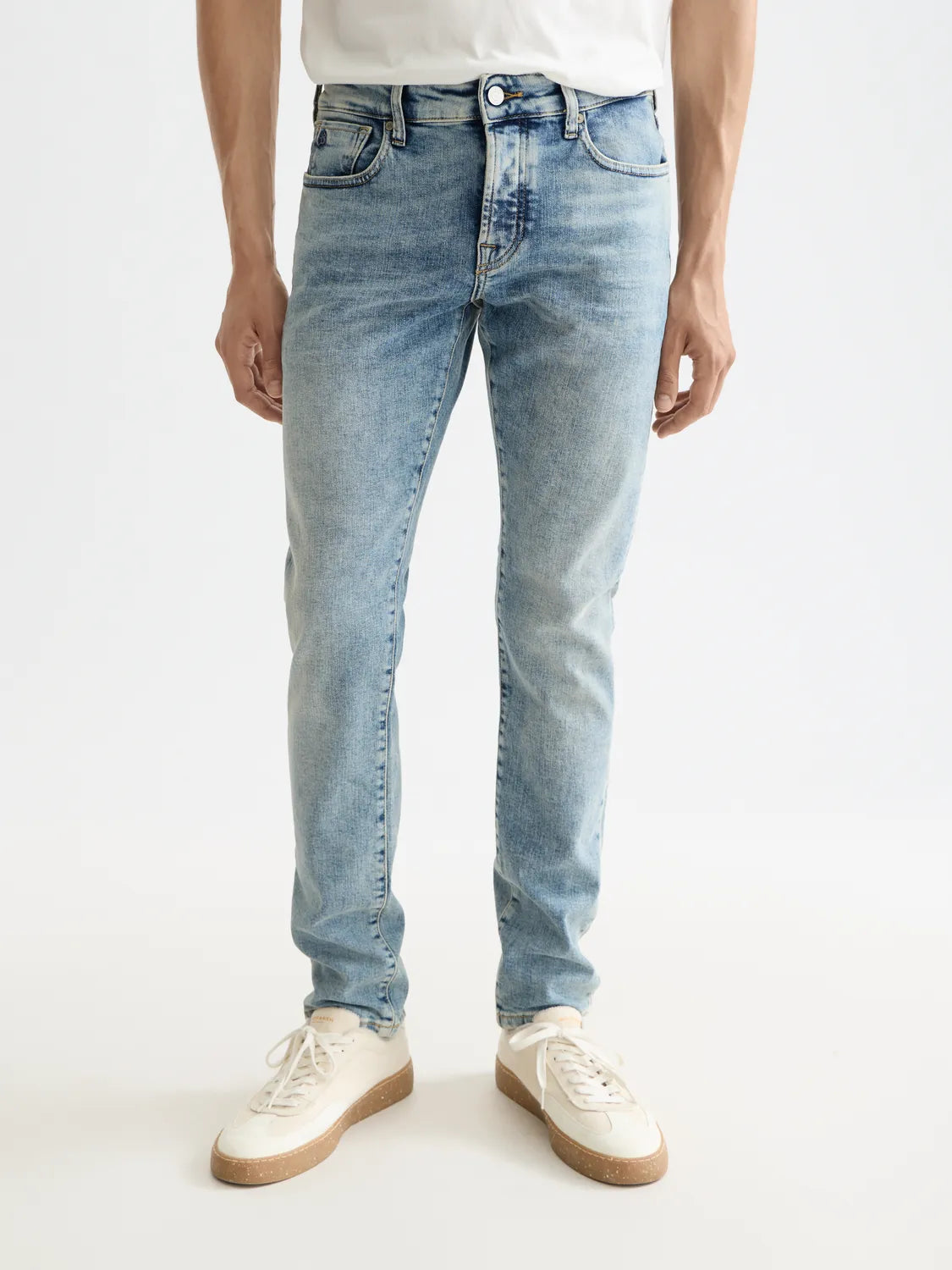 Essentials - Organic Cotton Ralston Jeans – Aqua Blue
