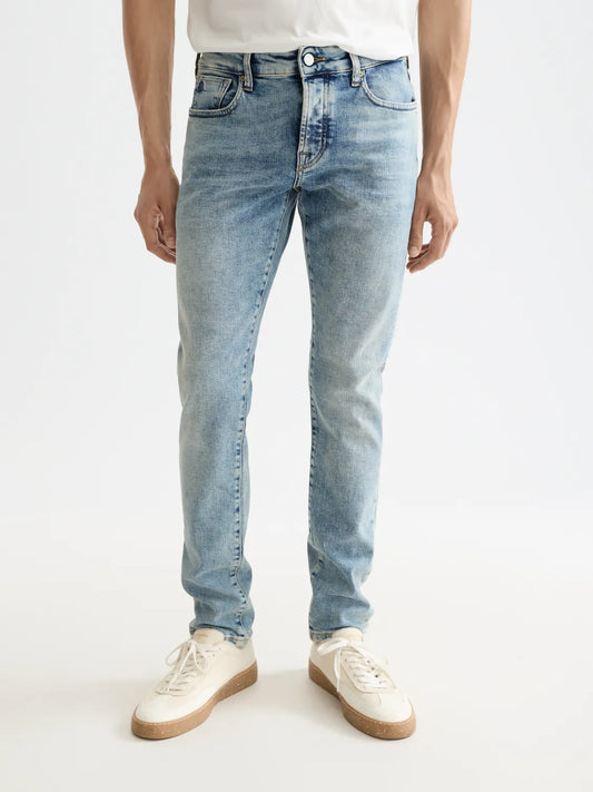 Essentials - Organic Cotton Ralston Jeans – Aqua Blue