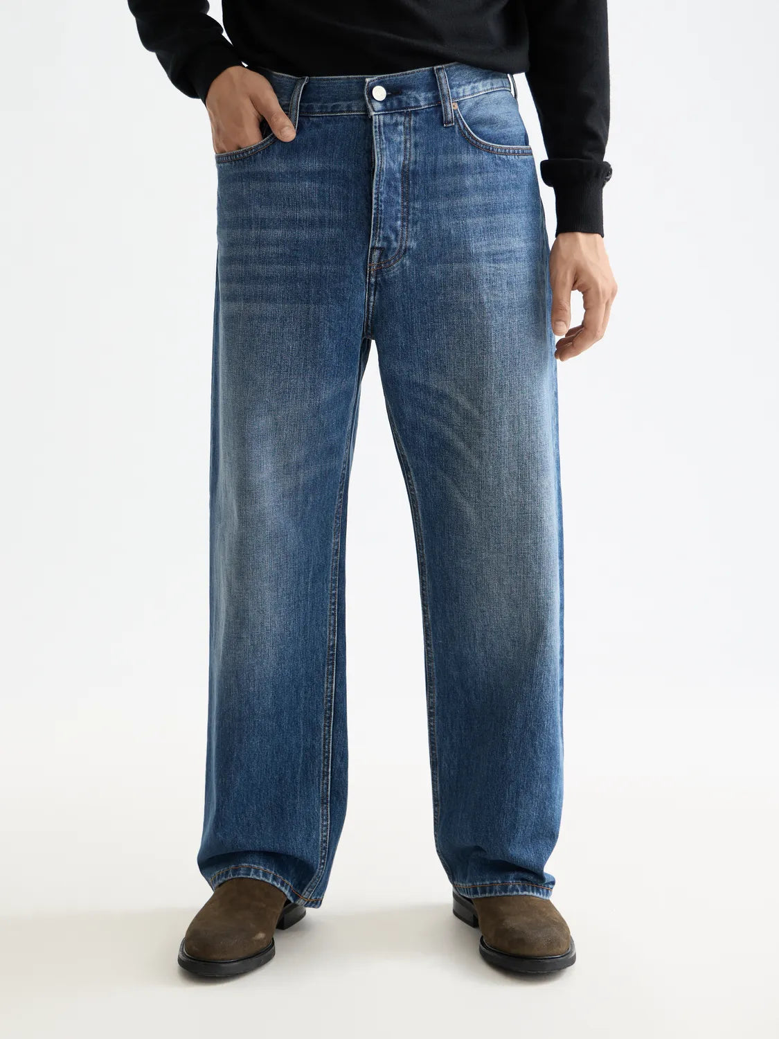 Core The Pitch Loose Jeans — Bring The Blue
