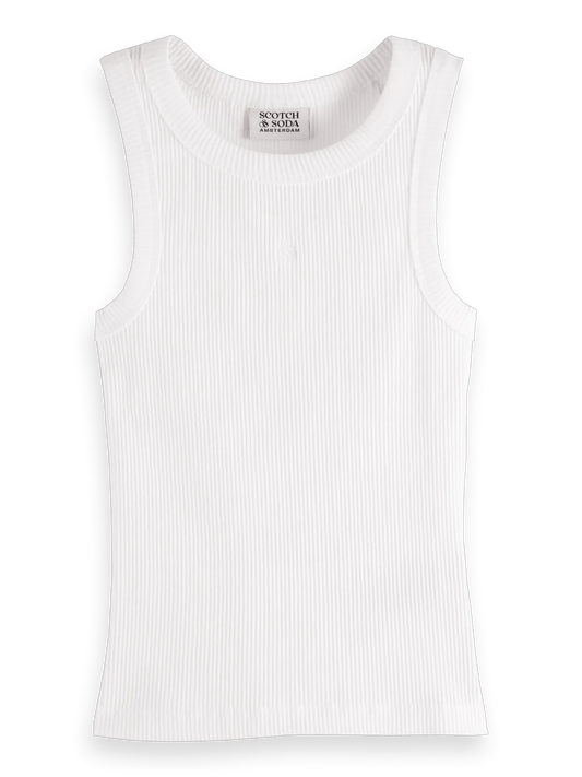 Girls' Core Ribbed Slim-Fit Tank Top