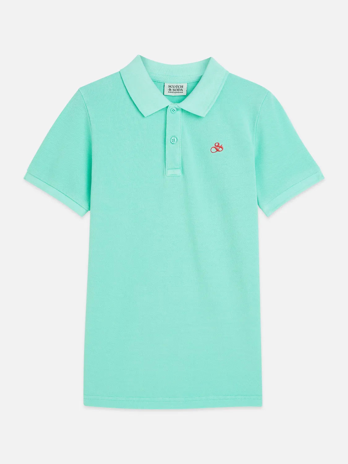 Seasonal Core Chest Embroidery Pique  Garmentdyed Polo