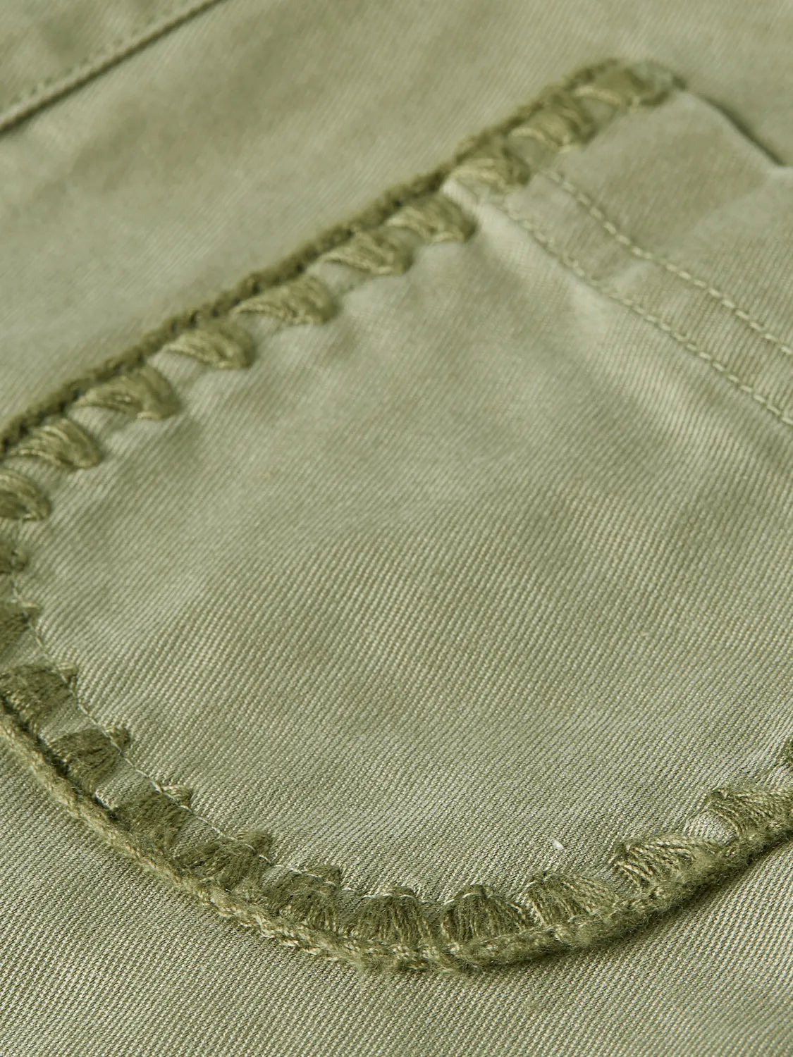 Girls' Washed Twill Mini Skirt