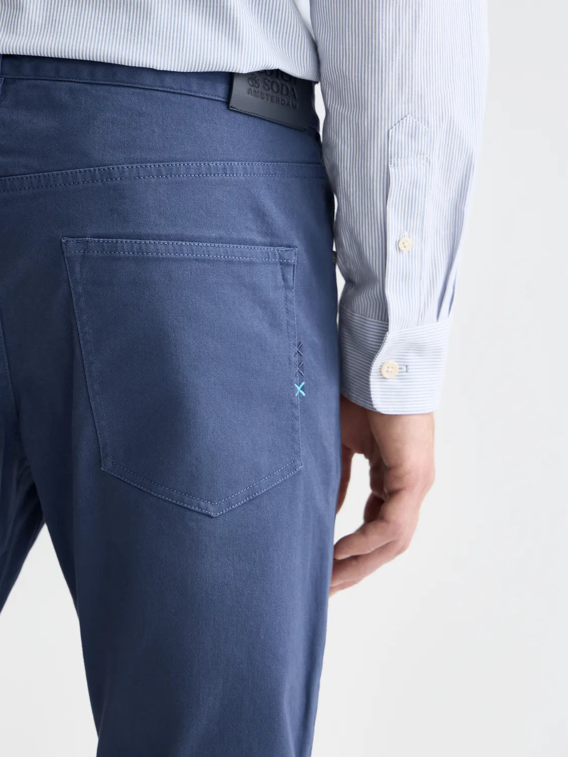 Ralston Stretch Cotton-Twill 5-Pocket Pant