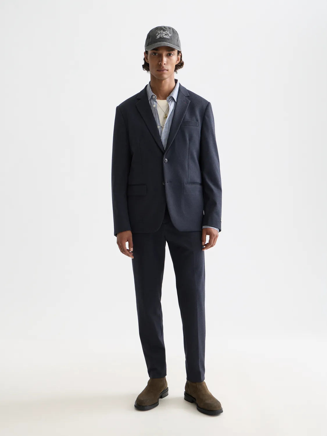 Finch Tailored Jersey Yarn-Dyed Tapered Jogger