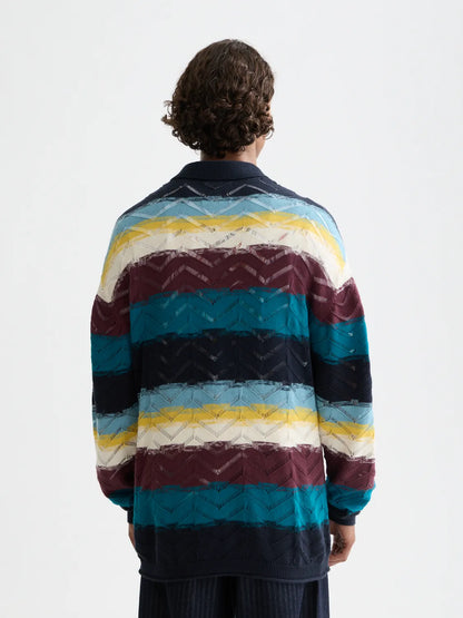 Open Structure Knitted Cardigan