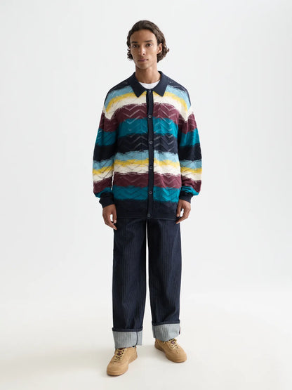 Open Structure Knitted Cardigan