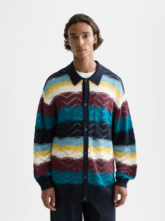 Open Structure Knitted Cardigan