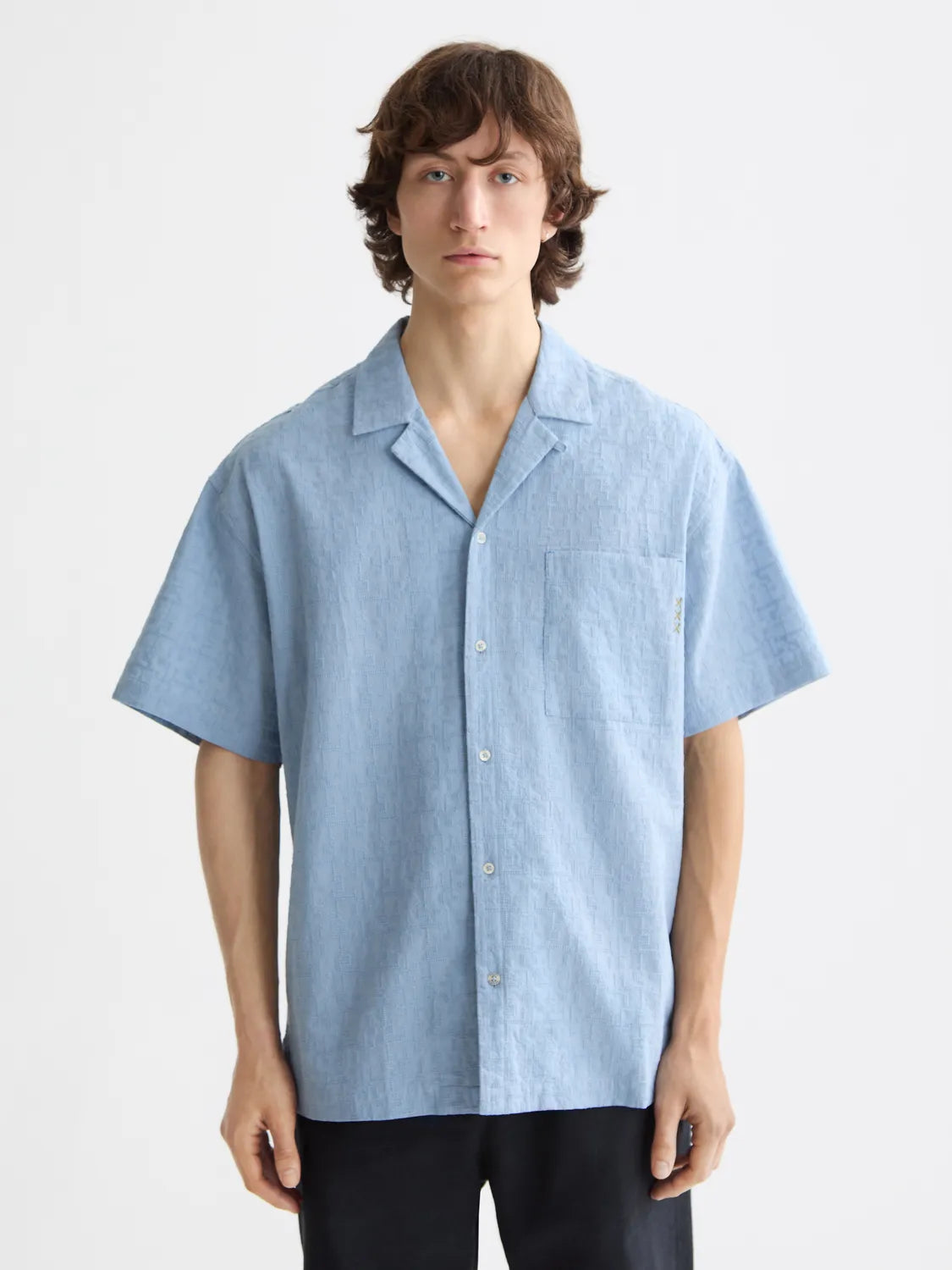 Cross Stitch Short-Sleeve Shirt