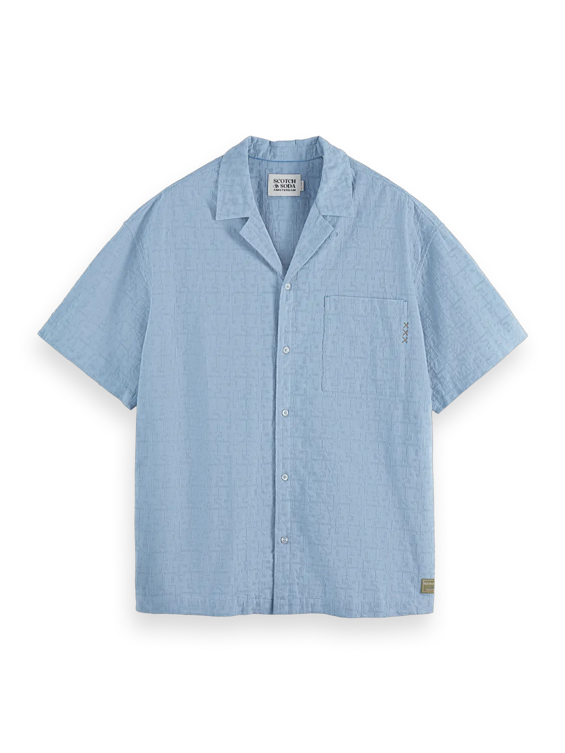 Cross Stitch Short-Sleeve Shirt