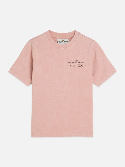 Scotch & Soda x Basquiat Girls' Artwork Relaxed-Fit T-Shirt