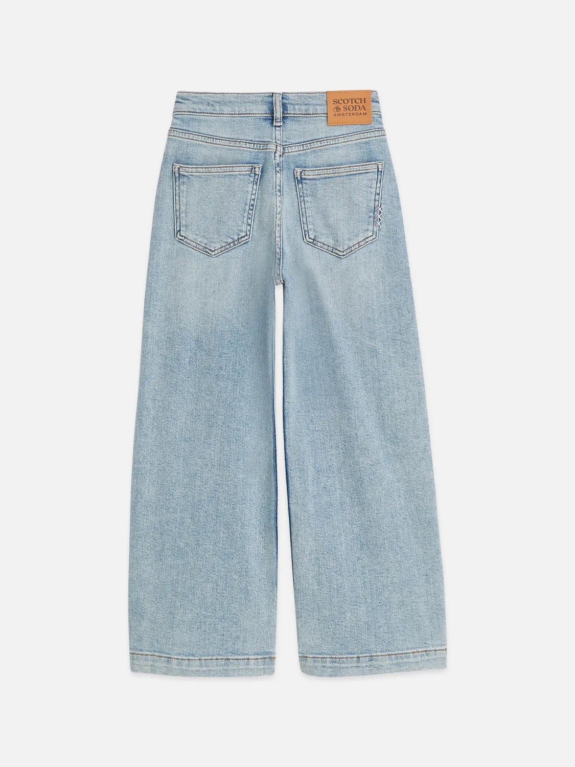 Girls' The Wave Wide-Leg Jeans