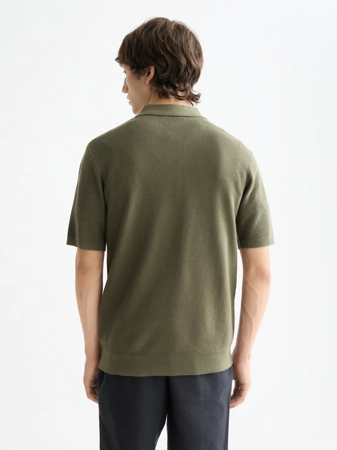 Essentials – Structured Knitted Regular Fit Polo
