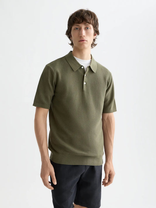 Essentials – Structured Knitted Regular Fit Polo