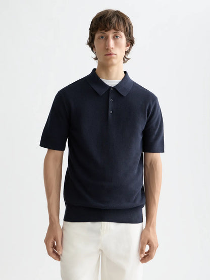 Essentials – Structured Knitted Regular Fit Polo