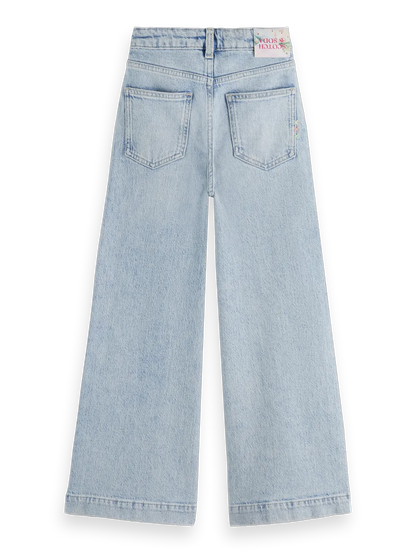 The Wave High-Rise Wide Jeans - High Tide
