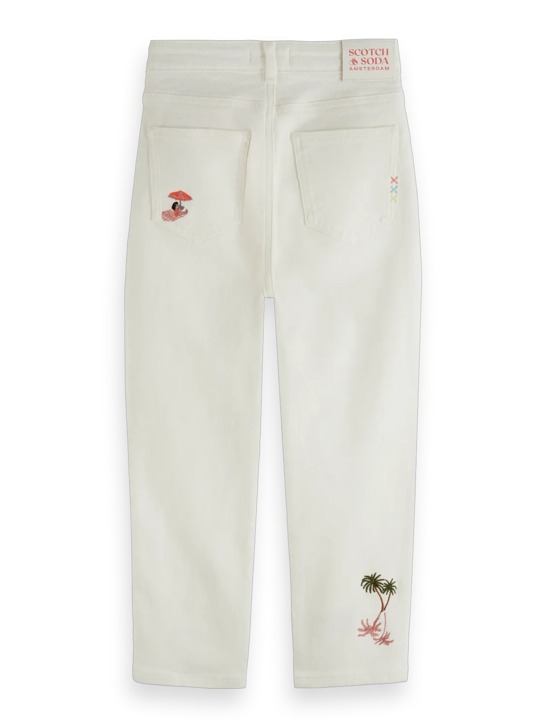 The Tide High-Rise Balloon Jeans - Beach Scene