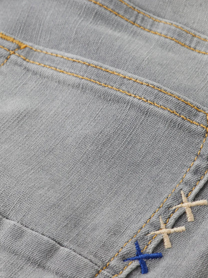 Boys' Strummer Slim Jeans - Grey Roots
