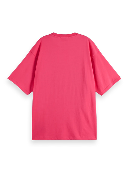 Love Crush Fringed Heart Oversized-Fit T-Shirt