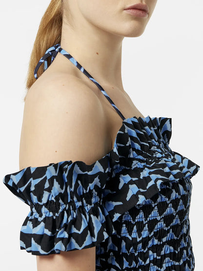 Ruffled Off The Shoulder Top