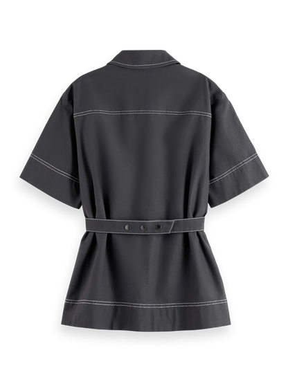 Patch Pocket Short Sleeve Shirt