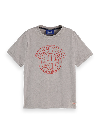 Washed Regular Fit T-Shirt With Graphic