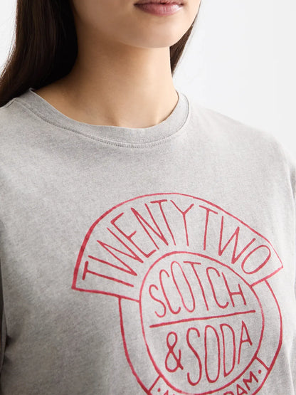 Washed Regular Fit T-Shirt With Graphic