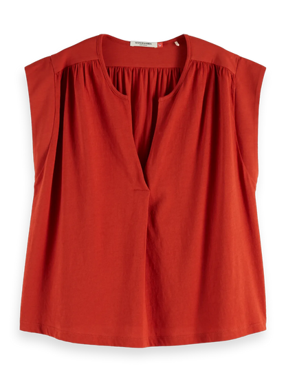 Drapey V-Neck T-Shirt