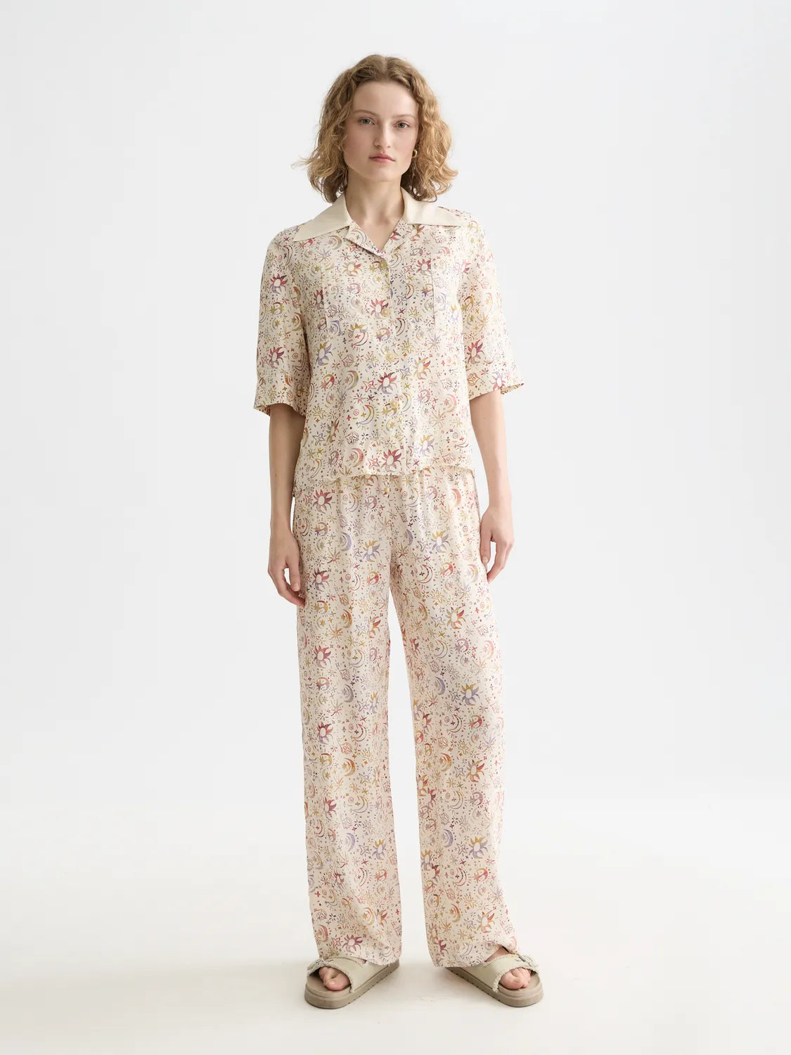 Printed Short Sleeved Shirt