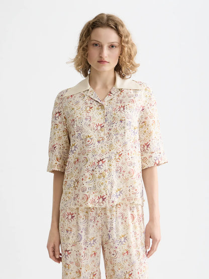 Printed Short Sleeved Shirt
