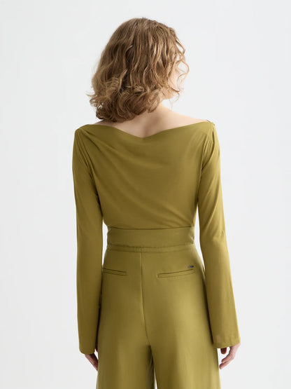 Drapey Modal Long Sleeve T-Shirt