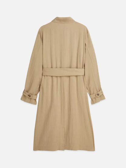 Flowy Trench Coat