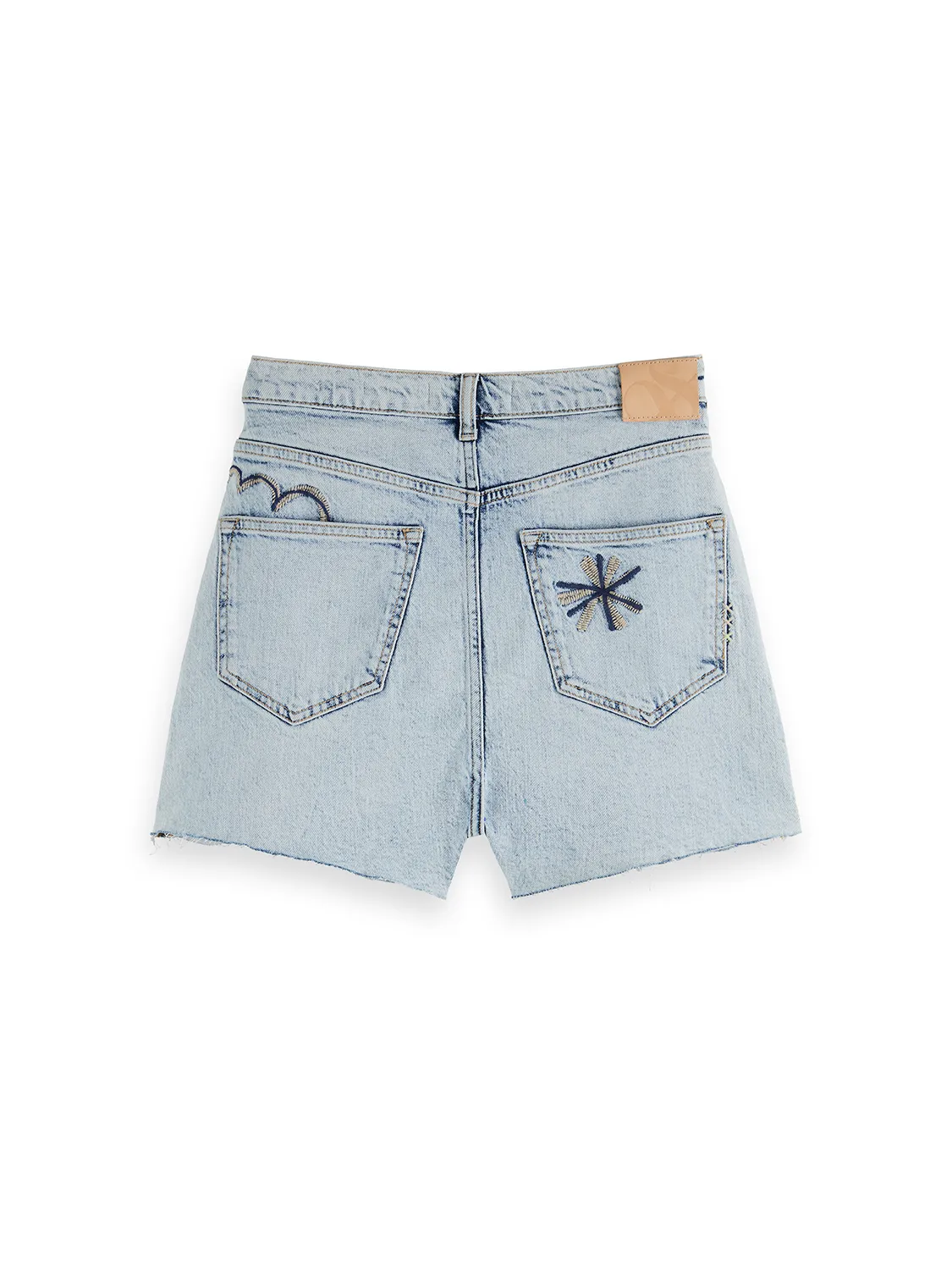 The Ray Cut Off Denim Short | Spring Lights