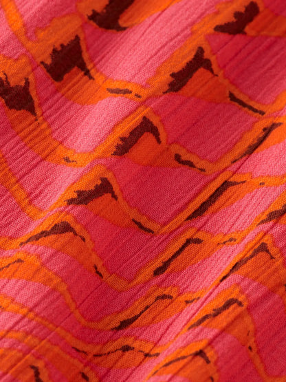 Crinkle Mini Dress