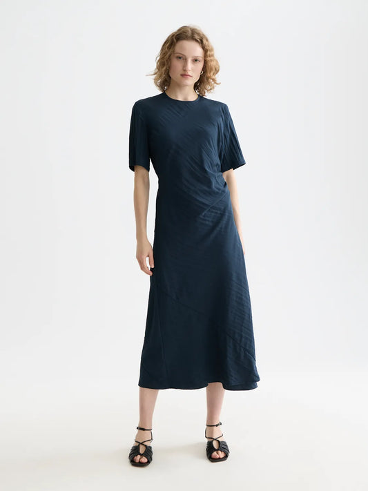Tie Wrap Midi Dress