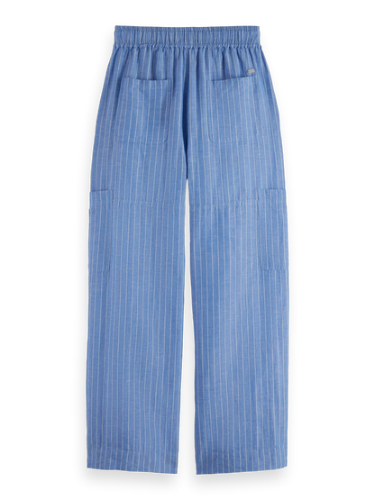 Noa High-Rise Wide-Leg Cargo Pant