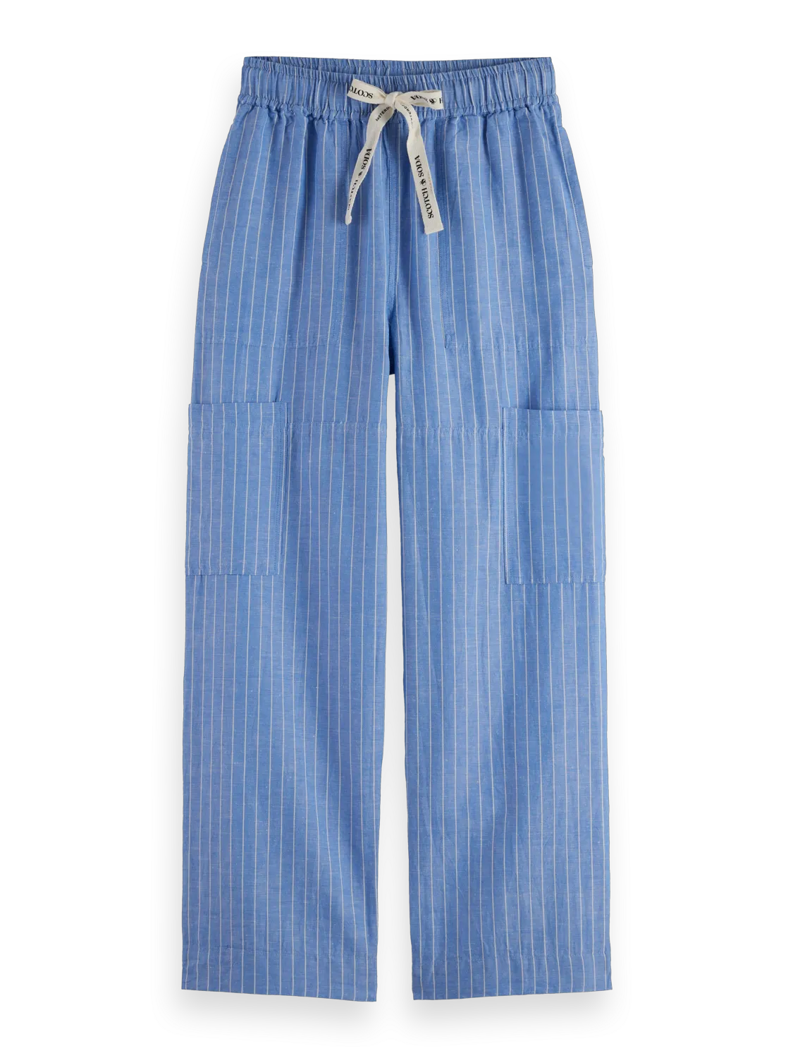 Noa High-Rise Wide-Leg Cargo Pant