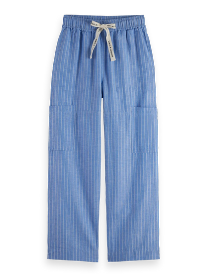 Noa High-Rise Wide-Leg Cargo Pant