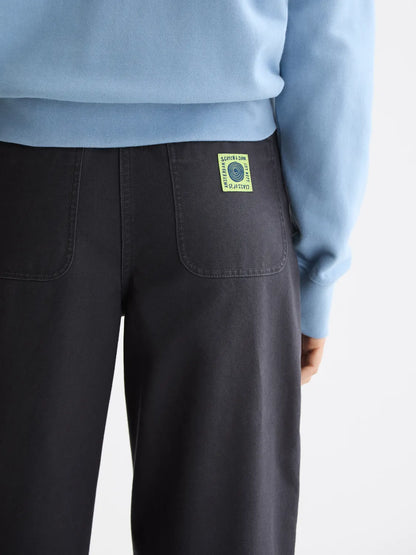 Raine - High Rise Wide Leg Washed Pants