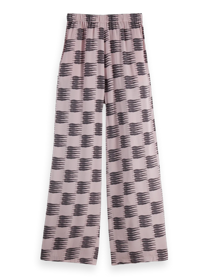 Eleni - High Rise Wide Leg Pajama Pants