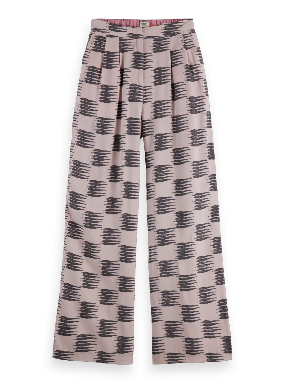 Eleni - High Rise Wide Leg Pajama Pants